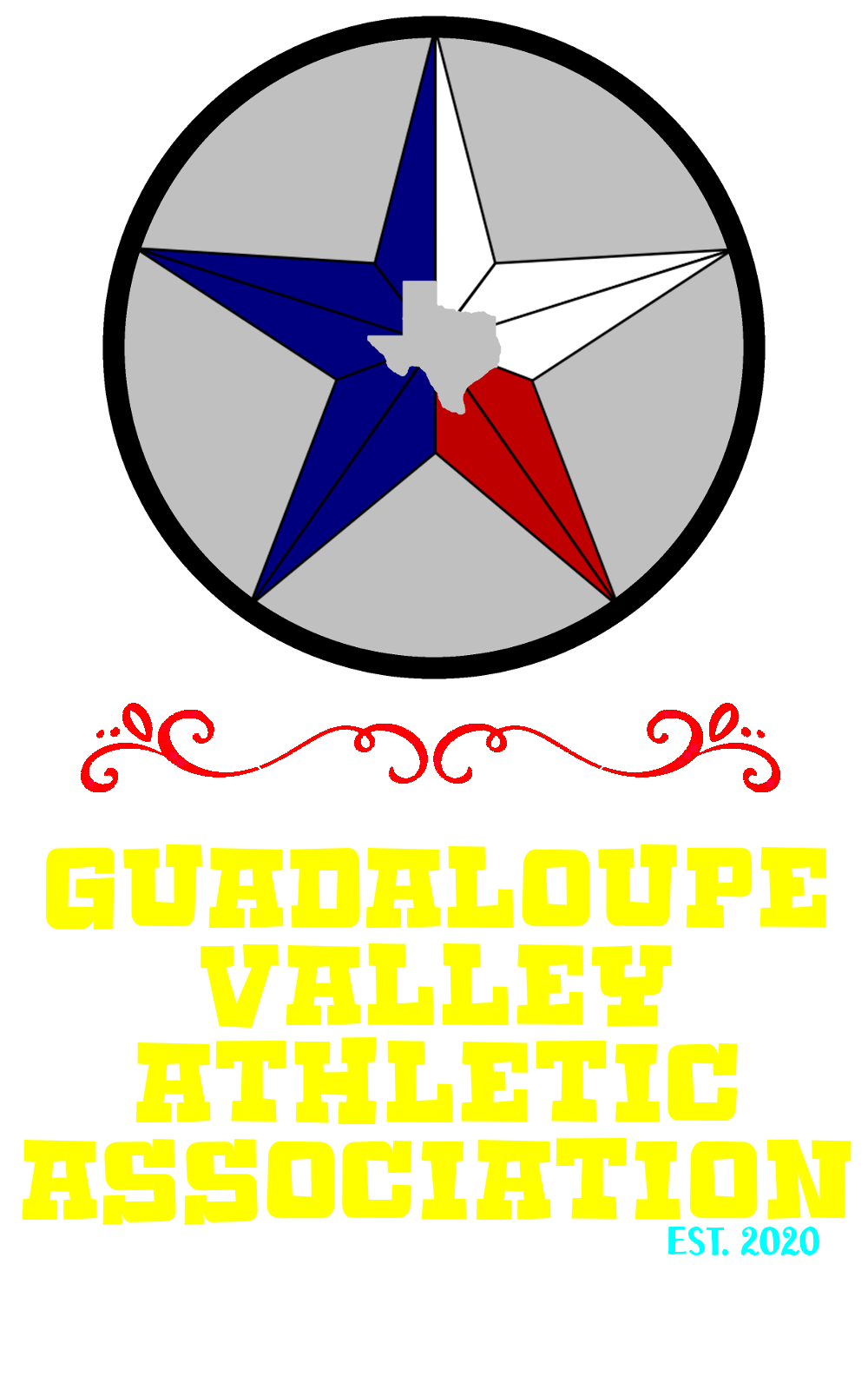 The Guadaloupe Valley Athletic Association Logo